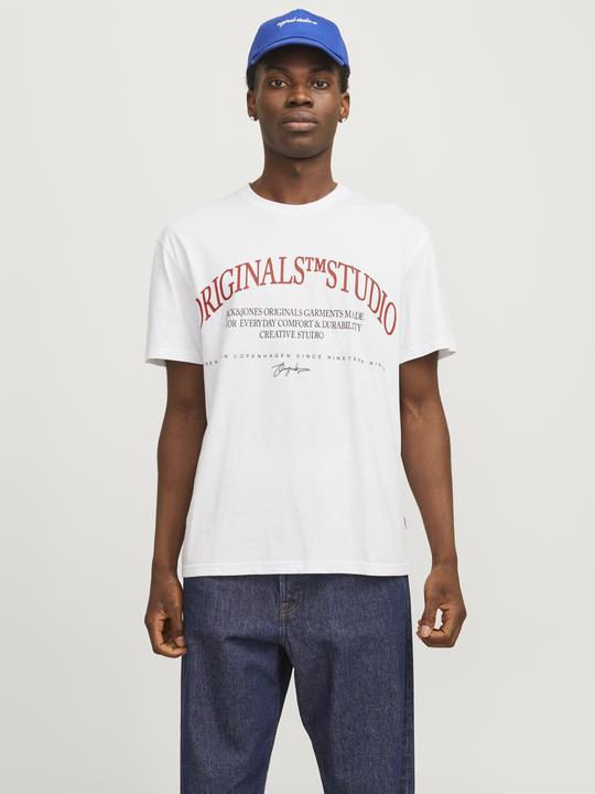 Produktbild Jack & Jones Gedruckt Rundhalsausschnitt T-shirt T-shirt (S)
