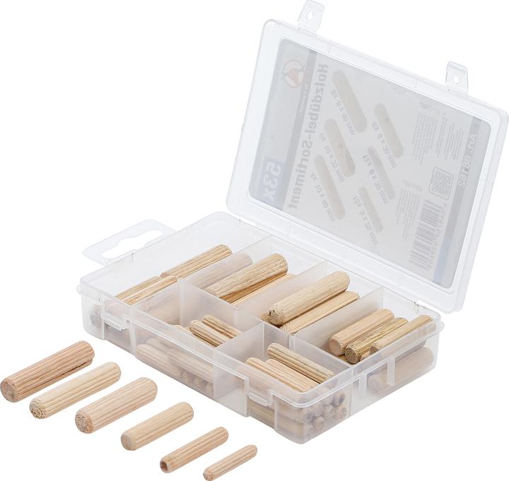 Actual product image BGS Wooden dowel range (53 pcs.)