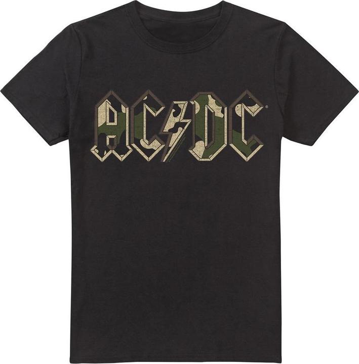 Immagine prodotto AC/DC Maglietta Logo Mimetico Uomo (4XL)