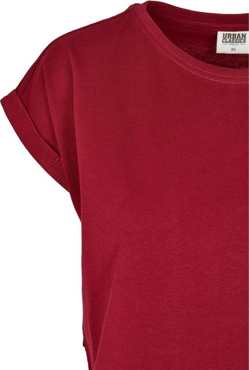 Actual product image Urban Classics Ladies Organic Extended Shoulder Tee (M)