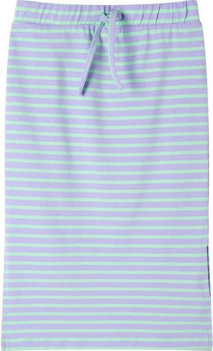 Immagine prodotto VidaXL Gonna per bambini a righe dritta Verde menta chiaro (140)