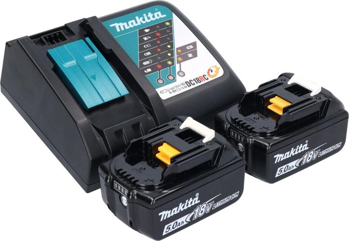 Actual product image Makita DKT 360 RT2 cordless kettle 36 V ( 2x 18 V ) 0.8 L + 2x rechargeable battery 5.0 Ah + charger (0.80 l)
