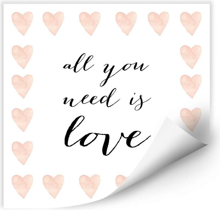 Image du produit Trenddeko All you need is love (50 x 50 cm)