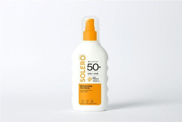 Produktbild Solero Sonnenspray feuchtig SPF50+ 200ml (Sonnenspray, SPF 50+, 200 ml)