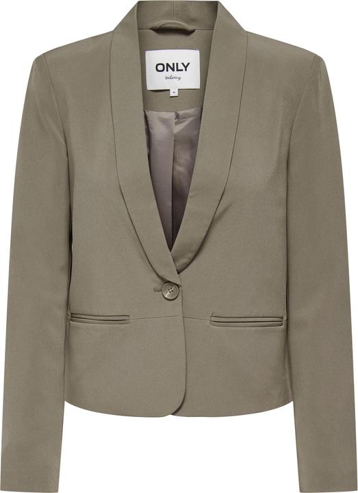 Only Normal geschnitten Reverskragen Blazer Kurzer Blazer