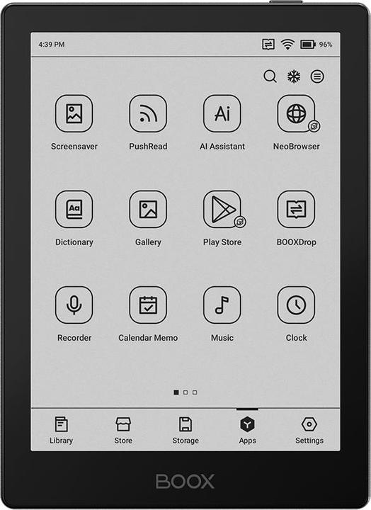 Onyx Boox Go 6 (6", 32 GB, Schwarz)