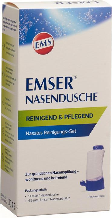 Produktbild Emser Nasendusche + Nasenspülsalz (1 Stück)