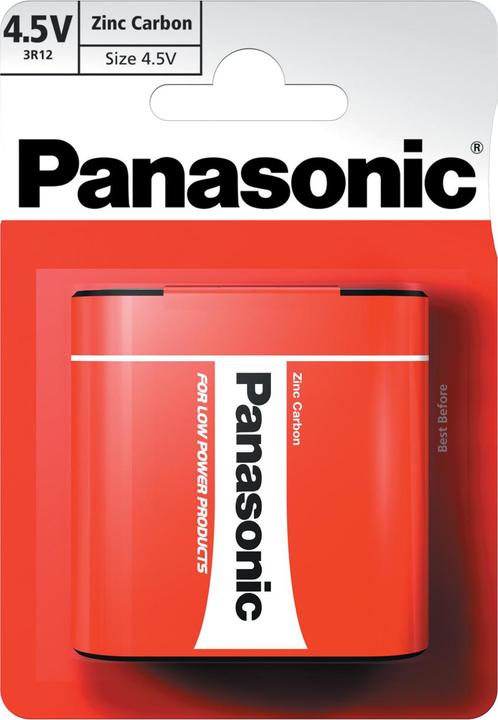 Actual product image Panasonic Special Power Flachbatterie 3R12 (1 pcs., 3R12, 1800 mAh)
