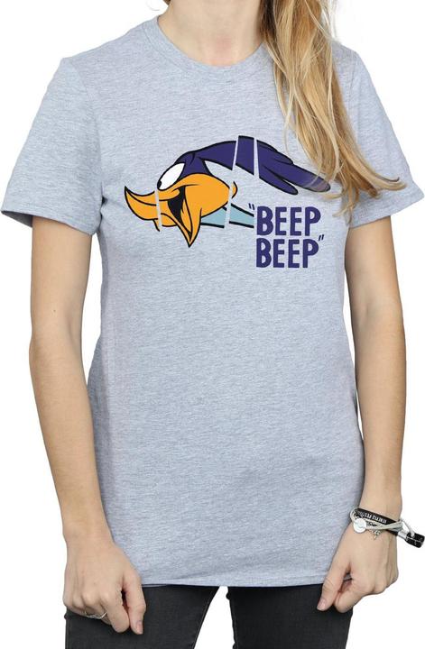 Immagine prodotto Looney Tunes Beep Beep Maglietta Ampia Beep Beep Donna (XXL)