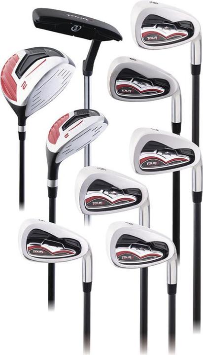 Image du produit Spalding Tour2 Full Set MEN Rechtshändiges Golfset mit Trolleytasche Graphite (Droitier)