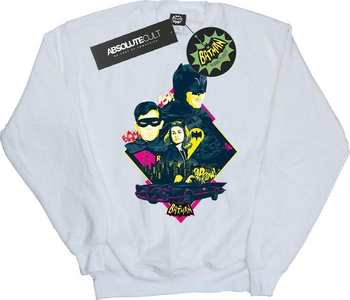 Batman TV Serie Charakter Pop Art Baumwolle Sweatshirt