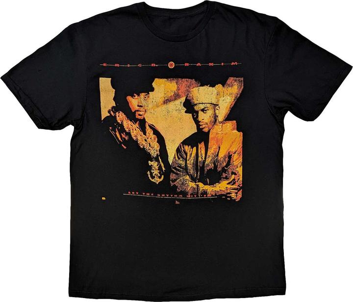Actual product image Universal Textiles Unisex Adult Let The Rhythm Begin Back Print Cotton T-Shirt (M)