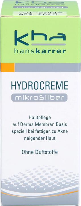 Image du produit Hans Karrer Crème hydratante au micro-silver pour peaux normales à grasses, 30 ml de crème (Crème pour le corps, 30 ml)