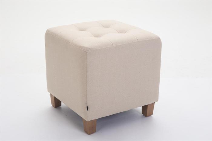 Actual product image CLP Stool Pharaoh, antique-light, cream