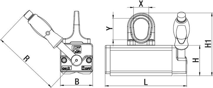 Immagine prodotto Magni Magnete di sollevamento FX-300 FLAIG