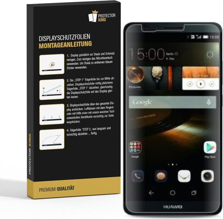 Produktbild Protectorking 2x Displayschutz HD Klar (2 Stück, Huawei Ascend Mate 7)