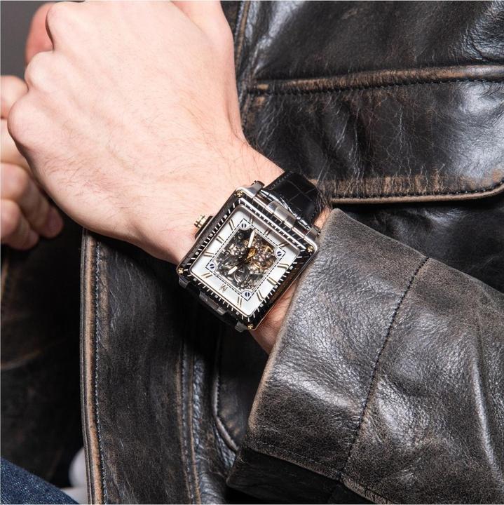 Image du produit Montignac Montre Square Automatique (Montre squelette, 2310 mm)