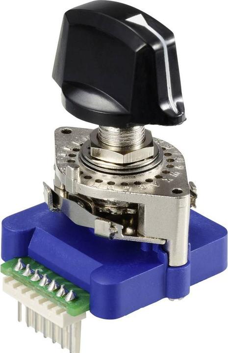 Produktbild Tru Components TC-12830248 Drehschalter 5 V/DC, 25 V/AC, 50 V/AC 0.5 A 1 x 30