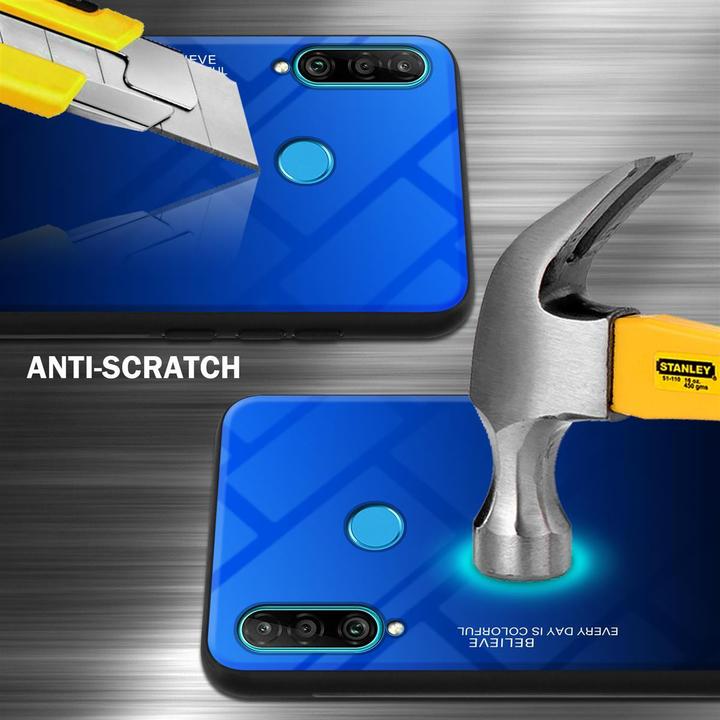 Productafbeelding Cadorabo TPU 2 kleuren glasdekking (Huawei P30 Lite)