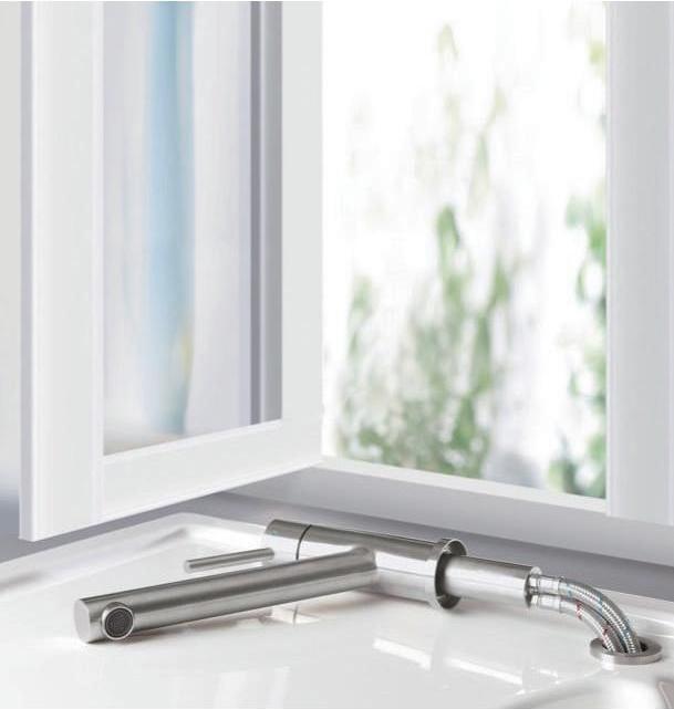 Image du produit Villeroy & Boch V&B Mitigeur monocommandé pour évier COMO WINDOW Acier inoxydable
