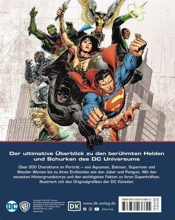Produktbild DC Comics Das grosse Superhelden-Lexikon (Deutsch, Melanie Scott, 2019)