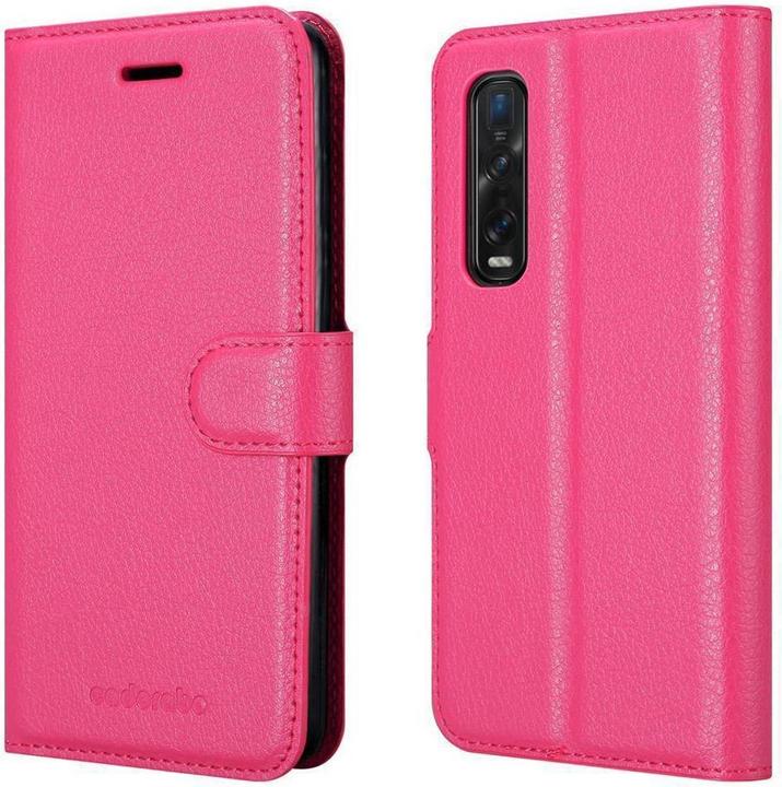 Actual product image Cadorabo Book with stand function cover (Oppo Find X2 Pro)