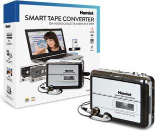 Produktbild Hamlet Smart Tape Converter tragbarer Audiokassetten-zu-mp3-Konverter in 3 Schritten