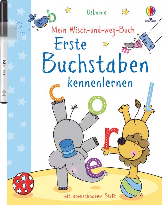 Produktbild Mein Wisch-und-weg-Buch: Erste Buchstaben kennenlernen (Deutsch, 2022)