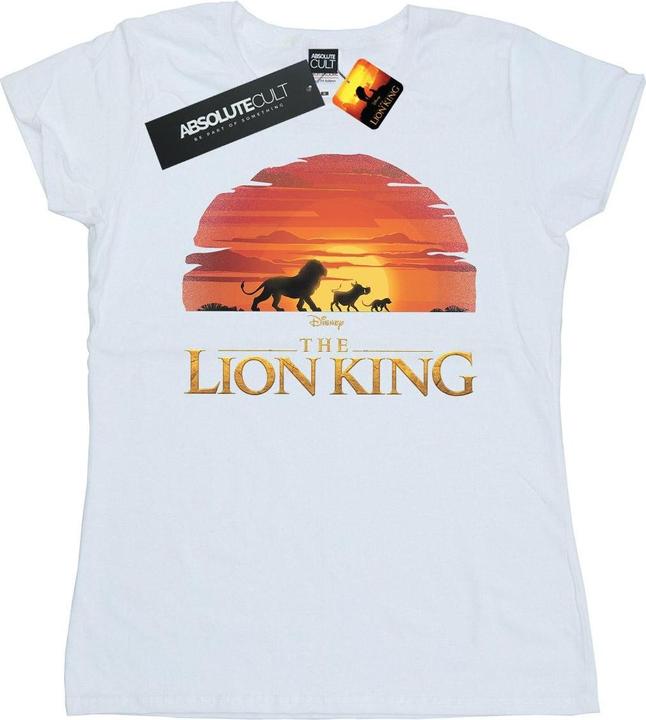 Disney The Lion King Movie Sunset Logo TShirt (L)