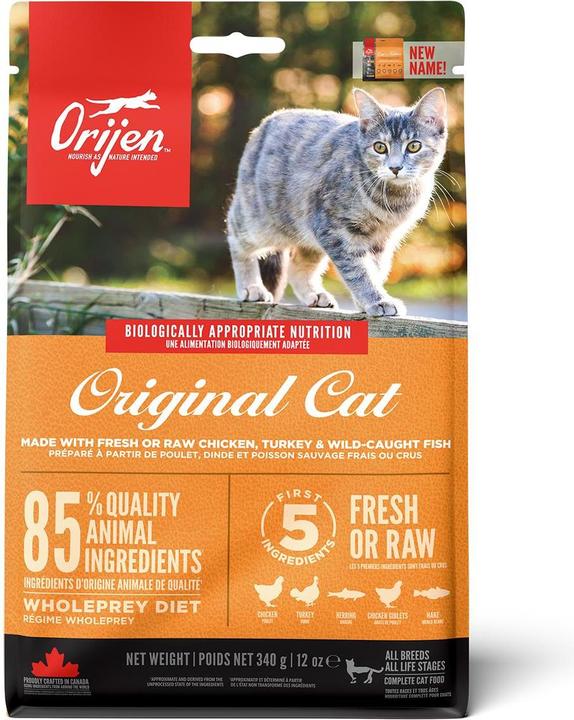 Immagine prodotto Orijen Gatto e gattino (Adulto, Junior, Senior, 1 pz., 340 g)