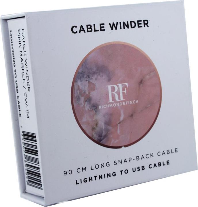 Immagine prodotto Richmond & Finch Cavo Lightning con scatola retrattile (0.90 m, USB 2.0)