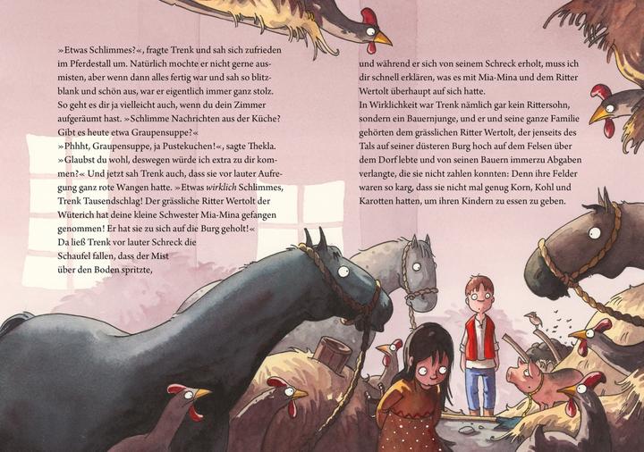 Produktbild Der kleine Ritter Trenk und der ganz gemeine Zahnwurm (Deutsch, Kirsten Boie, Barbara Scholz, 2013)