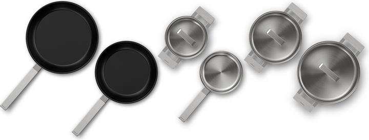 Immagine prodotto Siemens HZ9SE060 (28 cm, Set di pentole e padelle da cucina, Acciaio inossidabile)