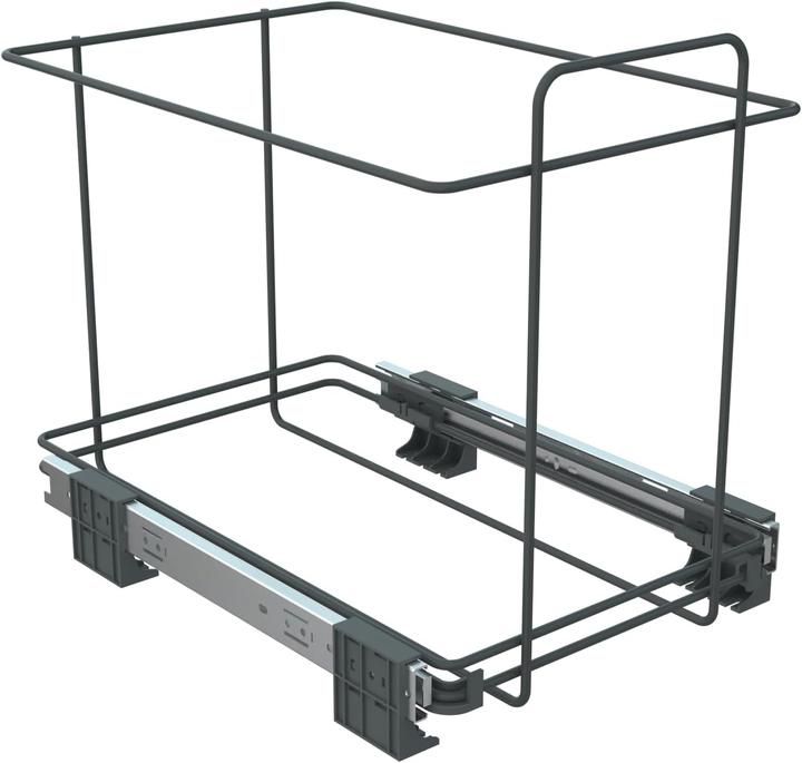 Actual product image Elletipi Ausziehbarer Mülleimer zur Mülltrennung (36 l)