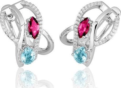 Image du produit Breuning BIJOUX DE CORPS - ED.TOP.HELL/E.ROSA TURMALINE/Brill. 0,256 Ct. H/si (Or 750/18 K)