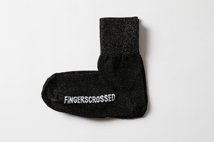 Actual product image Fingerscrossed Oversocks, Reflective Black (39-42 (EU)) (39 - 42)