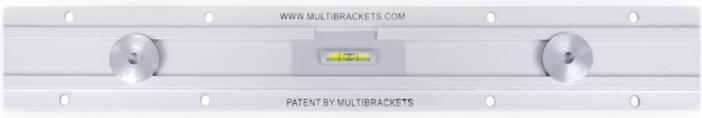 Image du produit Multibrackets M Universal Wallmount Super Slim Silver Large (Mur, 63", 55 kg)