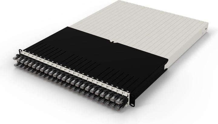 PATCHBOX one / 30RU / Cat 6A, UTP, 1.8 m, black (U/UTP, CAT6a, 1.80 m)