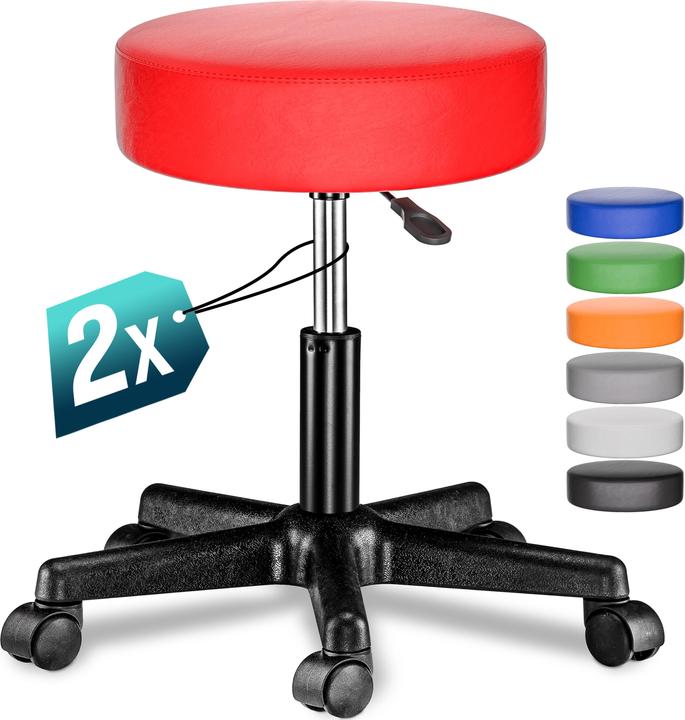 Set di 2 rosso