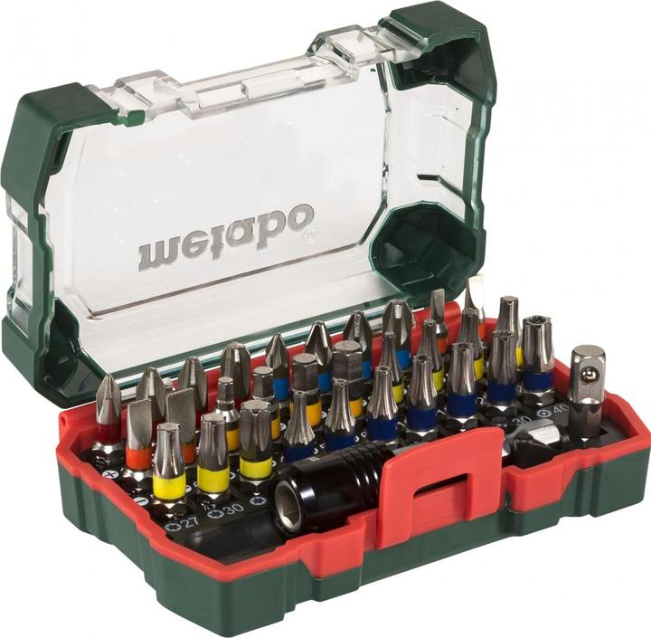 Produktbild Metabo Bit-Box SP (Kreuz Phillips PH M1, Kreuz Phillips PH M2, Kreuz Pozidriv PZ M1, Kreuz Pozidriv PZ M2, Kreuz Phillips PH M3, Kreuz Pozidriv PZ M3)