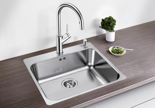 Actual product image Blanco Supra 500-IF/A R12 (Top-mounted sink, 54 cm, 50 cm)