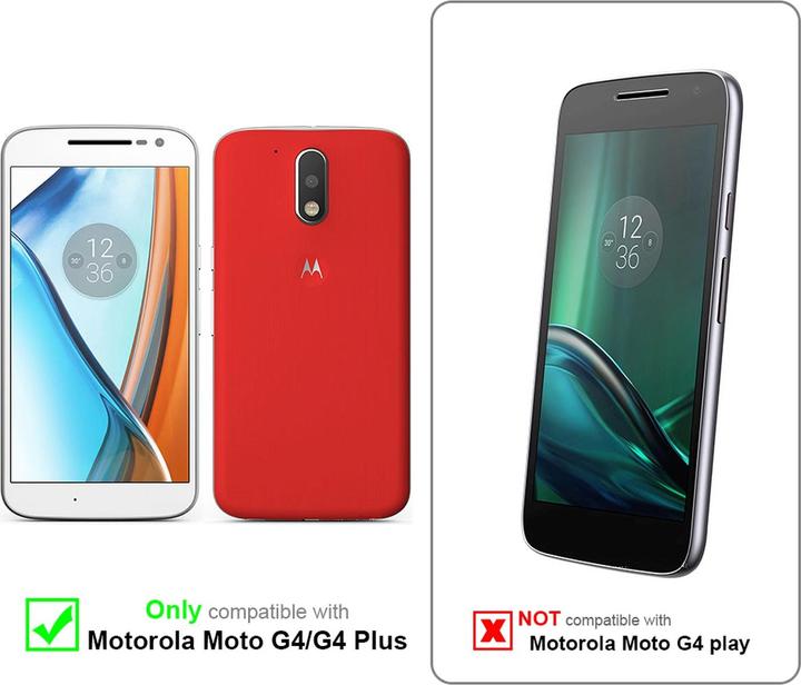 Image du produit Cadorabo Verre de protection d'écran (3 pièce(s), Motorola Moto G4 Plus)