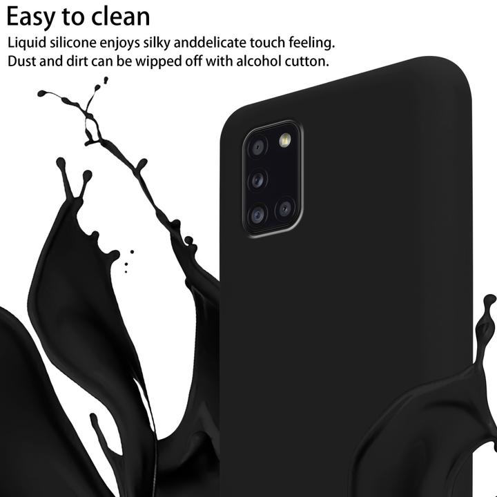 Actual product image Cadorabo TPU Cover Mobile Phone Chain Liquid (Samsung Galaxy A31)
