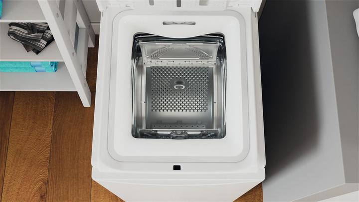 Produktbild Indesit BTW L60400 DE Toplader-Waschmaschine 6 kg 1000 U/min C Weiss (6 kg, Unten, EU-Stecker)