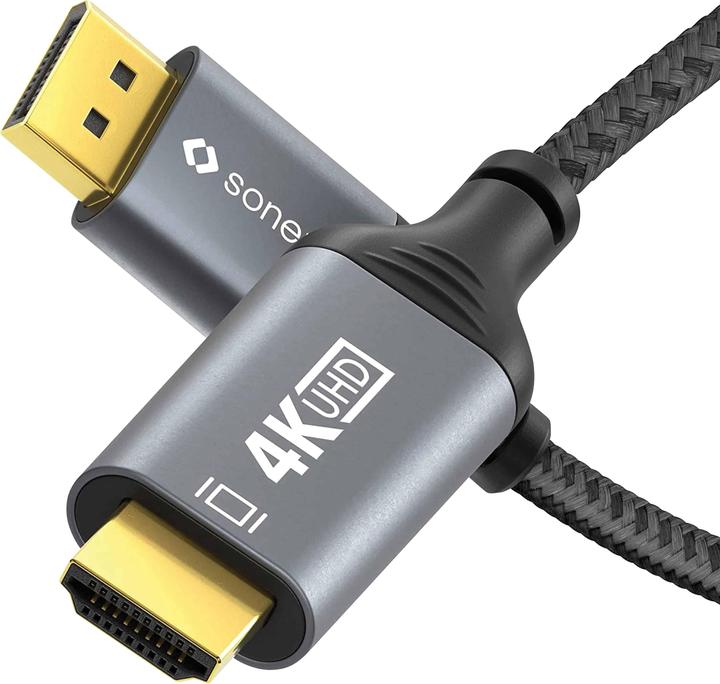 Actual product image Sonero HDMI – DisplayPort (3 m, DisplayPort, HDMI)
