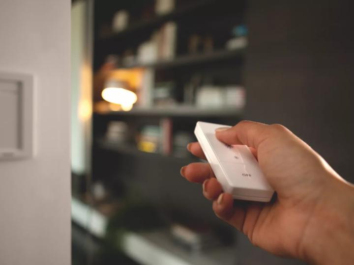 Actual product image Philips Hue dimmer switch