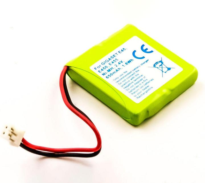 Actual product image AGI 1380 - Battery - SIEMENS GIGASET E450 - Green - Nickel Metal Hydride (NiMH) - 500 mAh