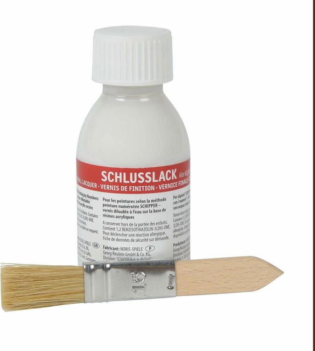 Actual product image Schipper Painting by numbers: Final varnish clear & glossy