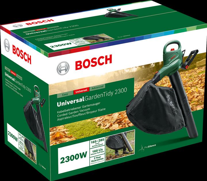 Immagine prodotto Bosch Home & Garden UniversalGardenTidy 2300 (Corrente elettrica, Soffiafoglie, Aspirafoglie, Aspiratore e soffiatore)