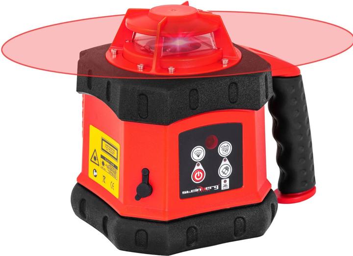 Produktbild Steinberg Rotationslaser Linienlaser Baulaser Rotationslaser selbstnivellierend Ø 300m rot